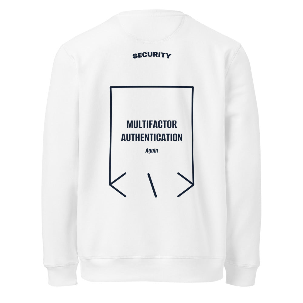 Multifactor Authentication — secondary back mockup