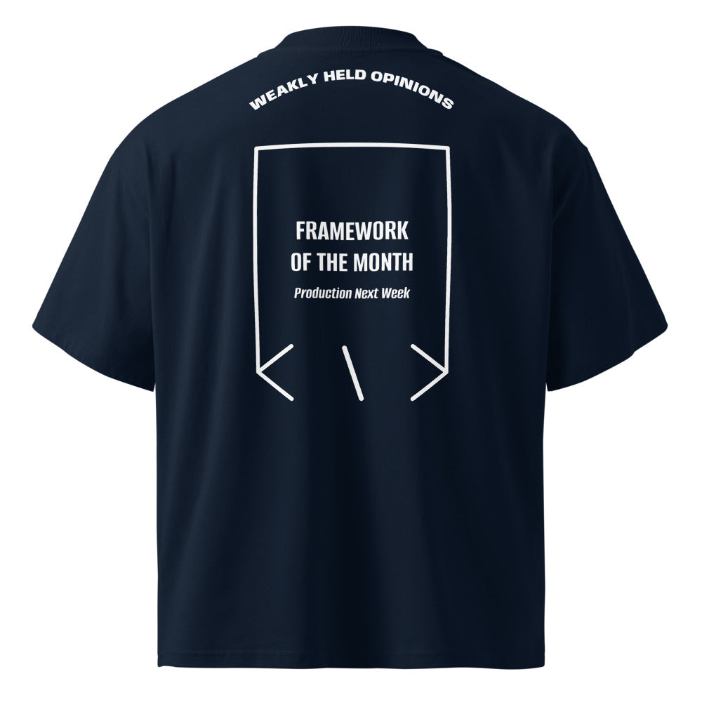 Framework Of The Month — French Navy White back mockup