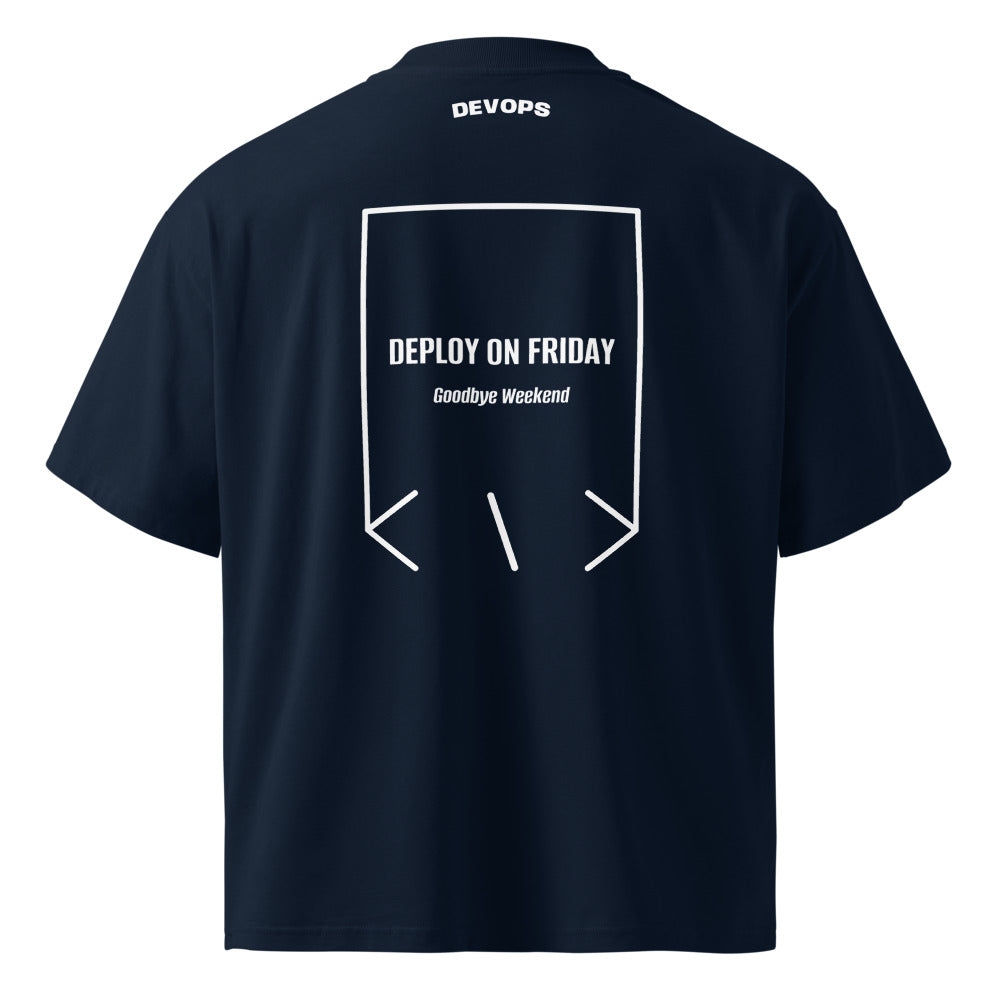 Deploy On Friday — secondary back mockup