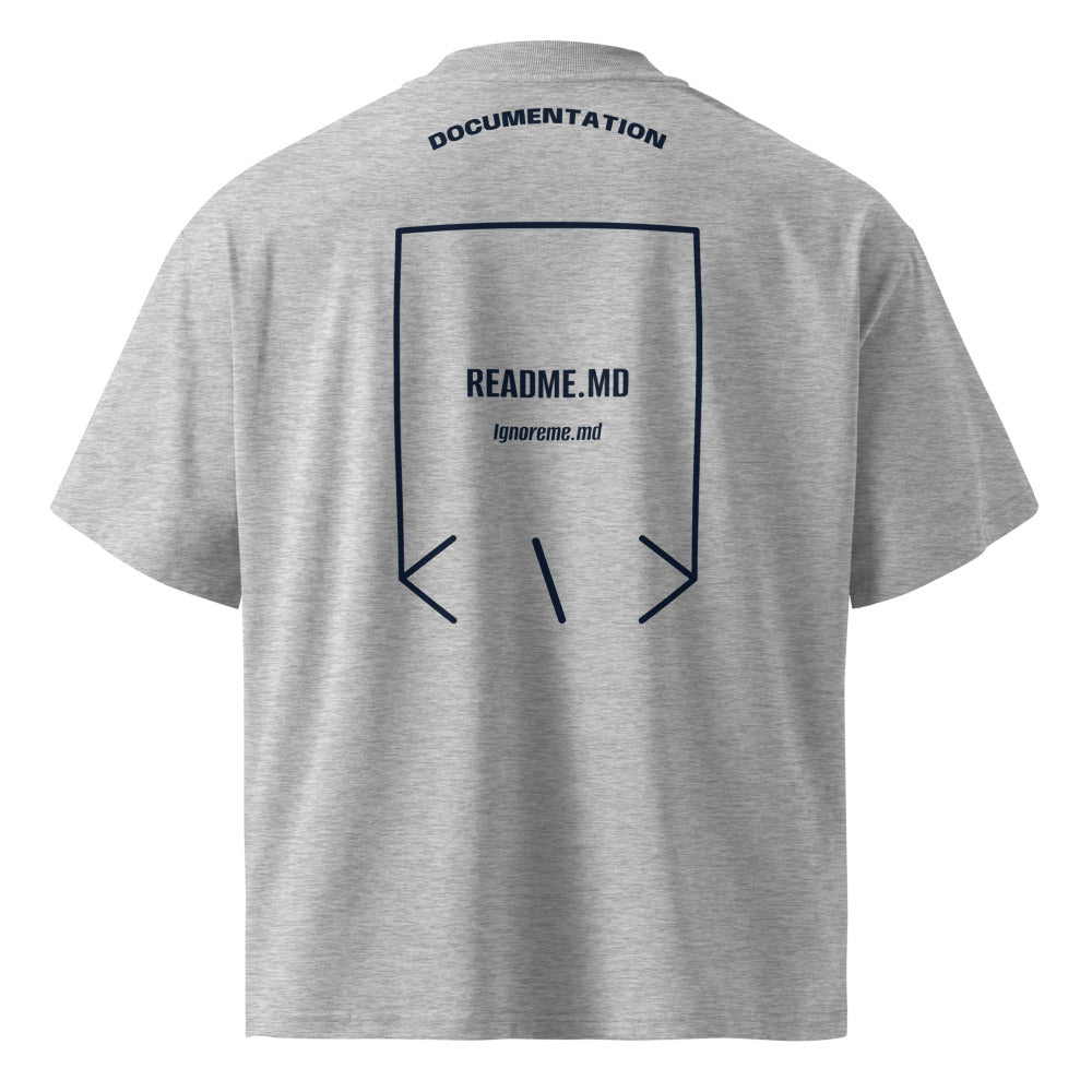 Readme.md — Heather Grey French Navy back mockup