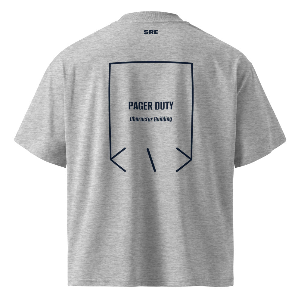Pager Duty — secondary back mockup