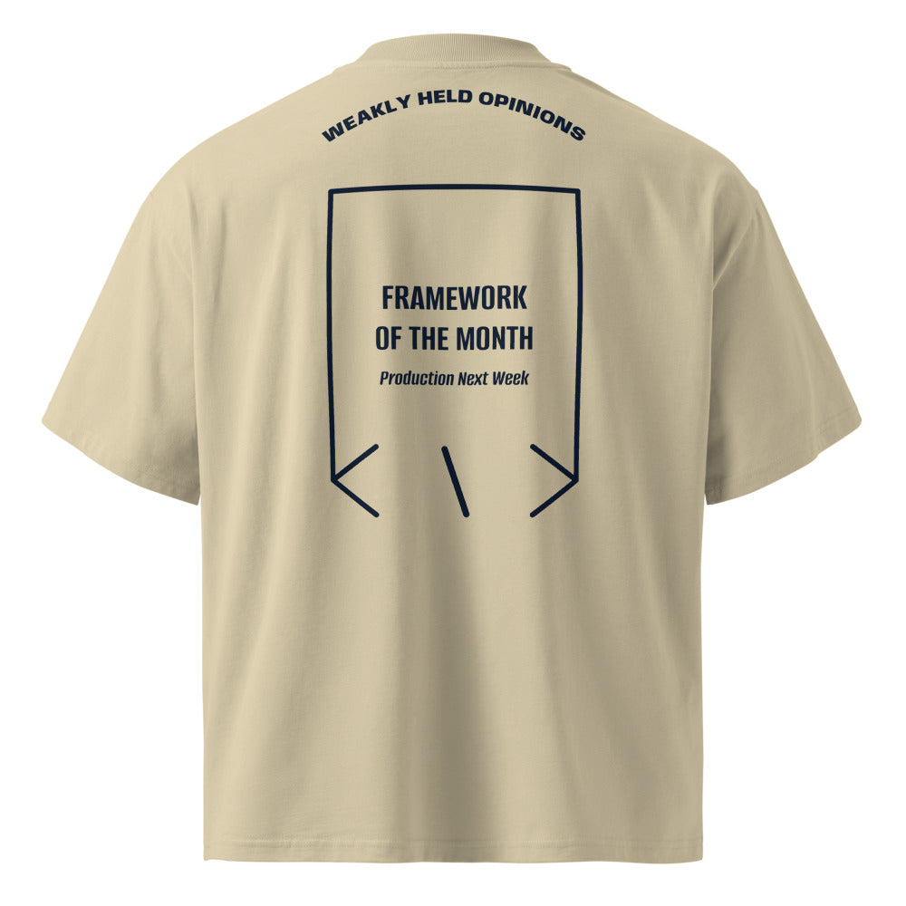 Framework Of The Month — Stone French Navy back mockup