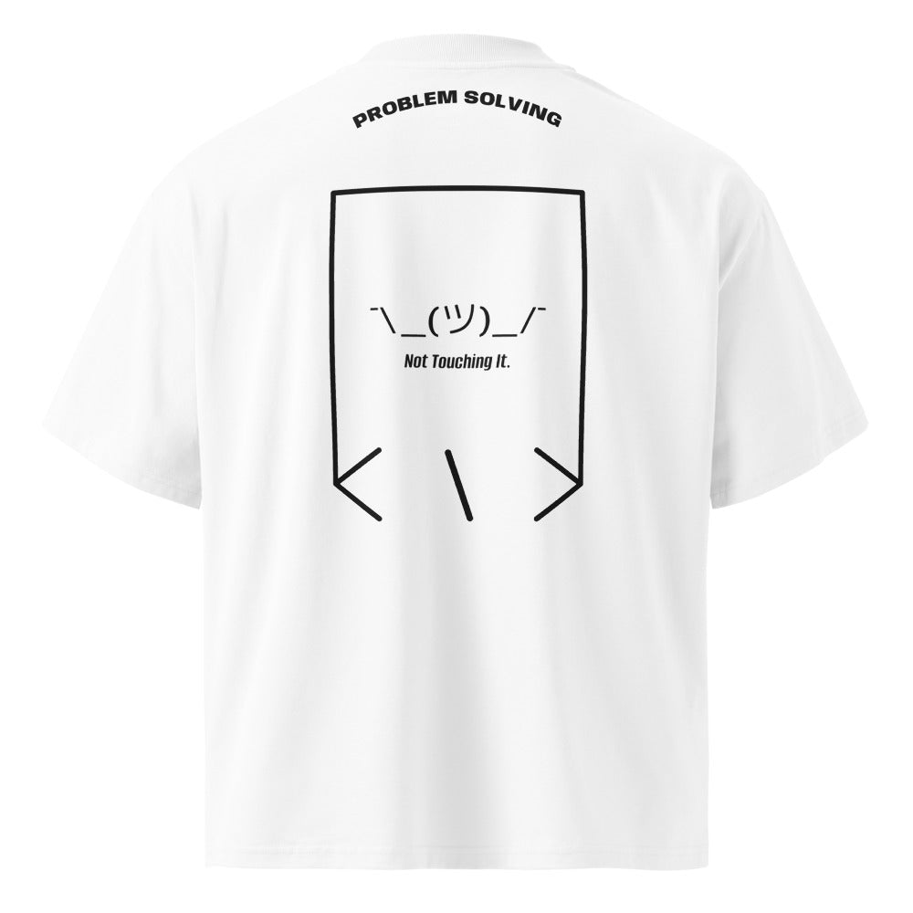 ¯\_(ツ)_/¯ — White Black back mockup