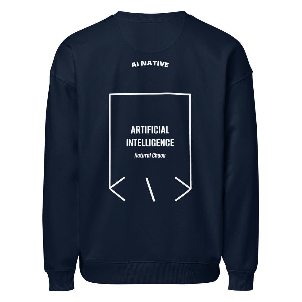 Artificial Intelligence — French Navy White back mockup