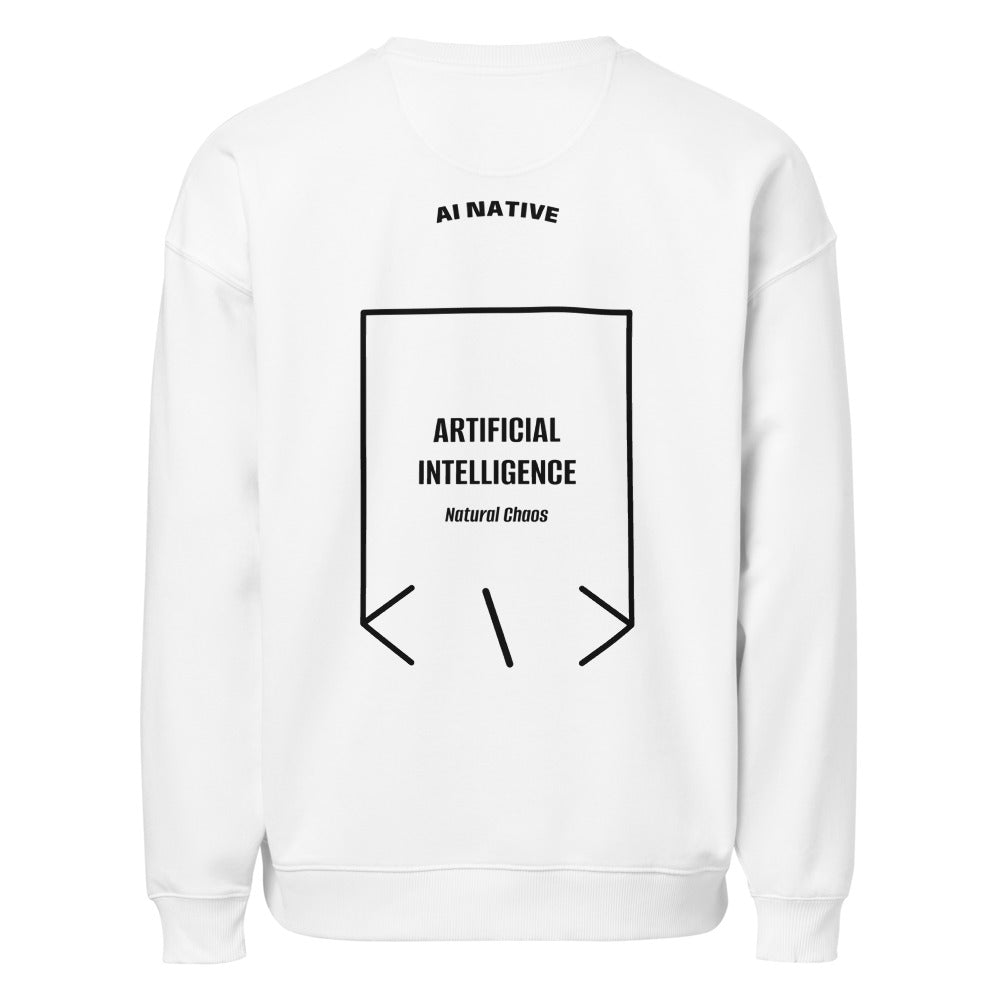 Artificial Intelligence — White Black back mockup