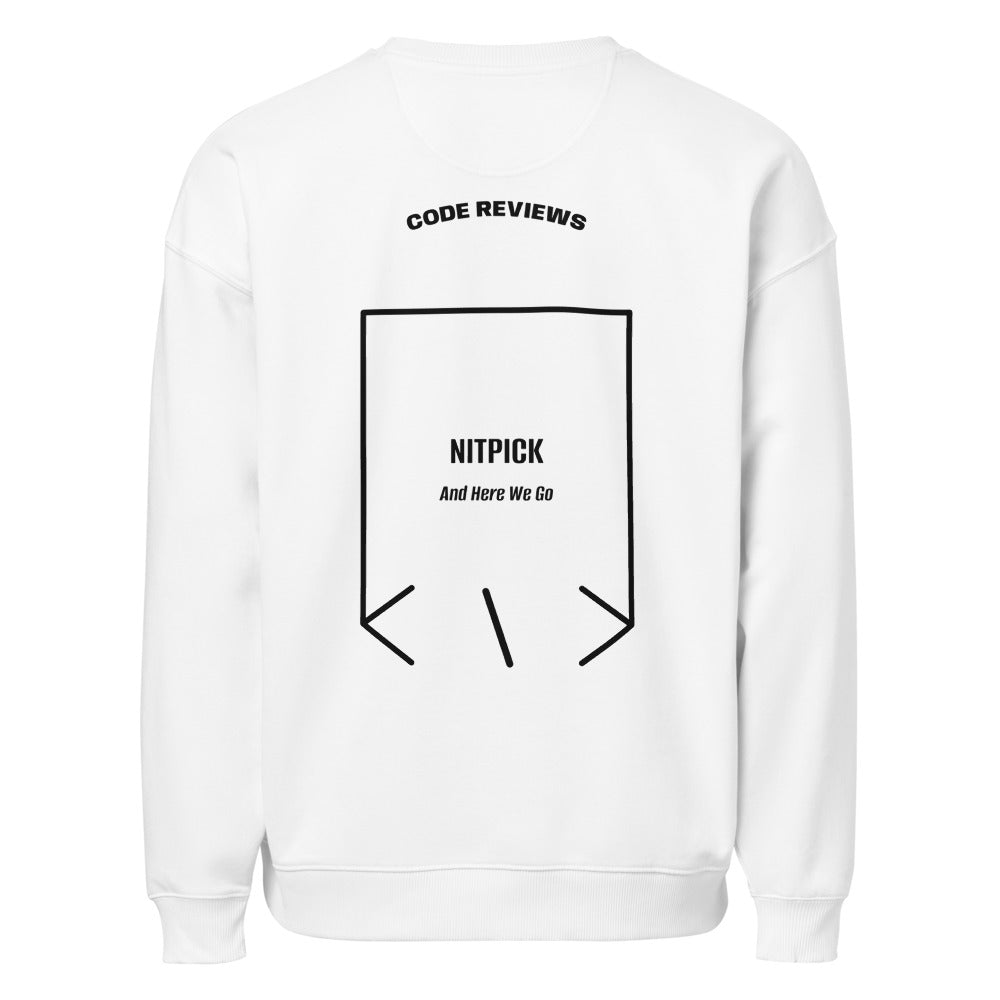 Nitpick — White Black back mockup