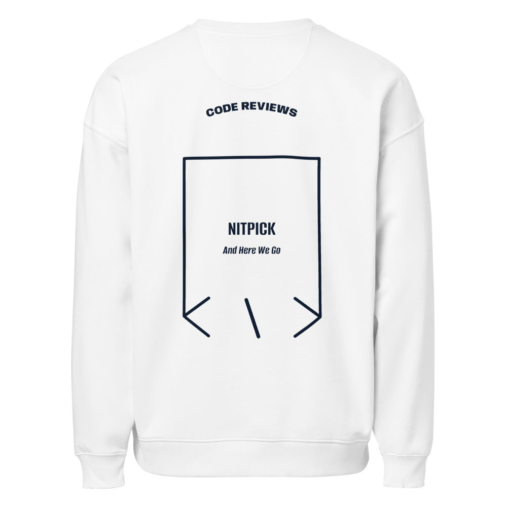 Nitpick — White French Navy back mockup