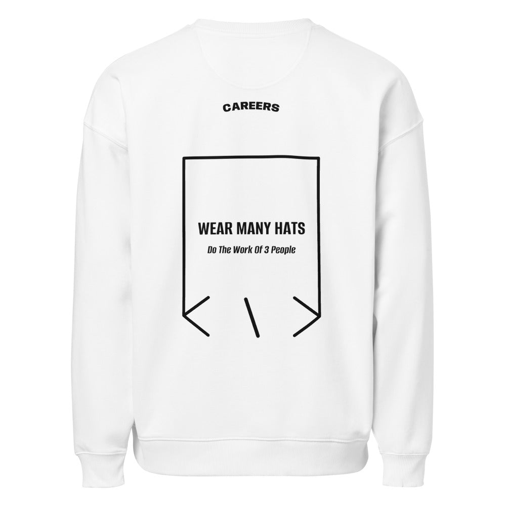 Wear Many Hats — secondary back mockup