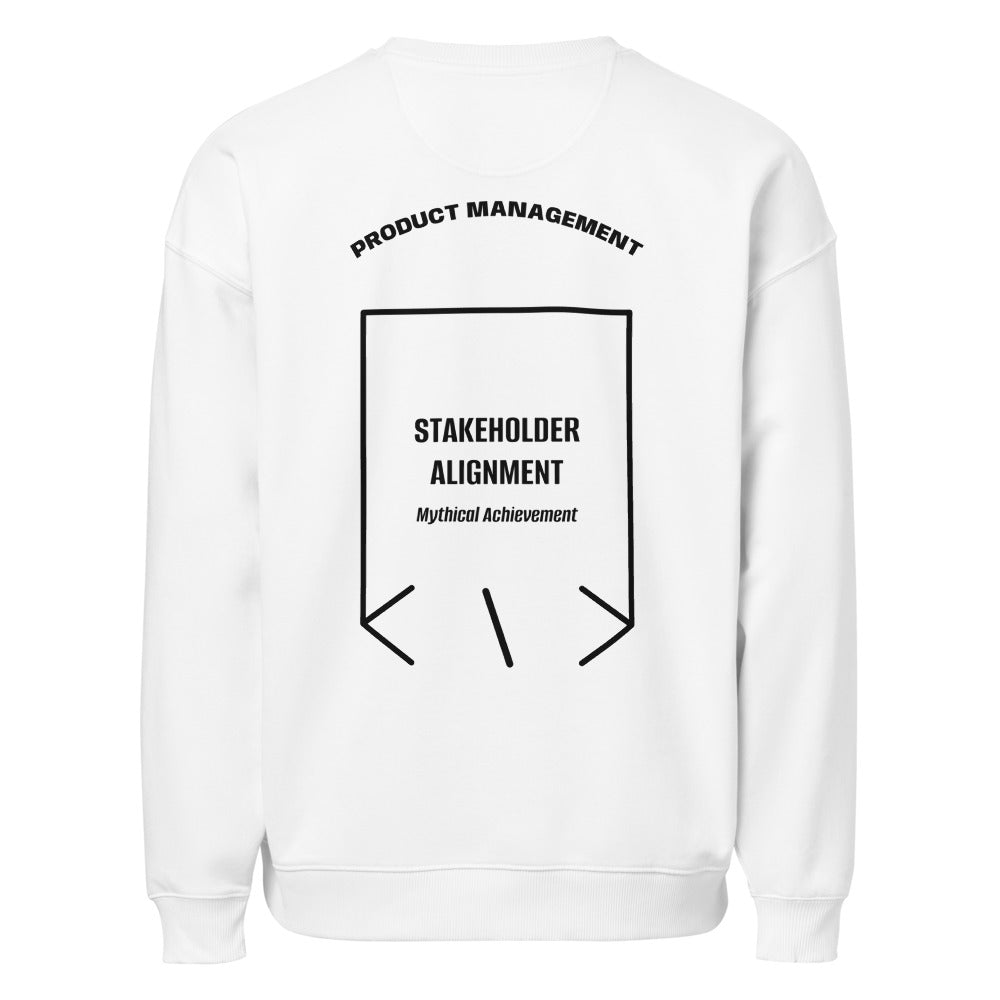 Stakeholder Alignment — White Black back mockup
