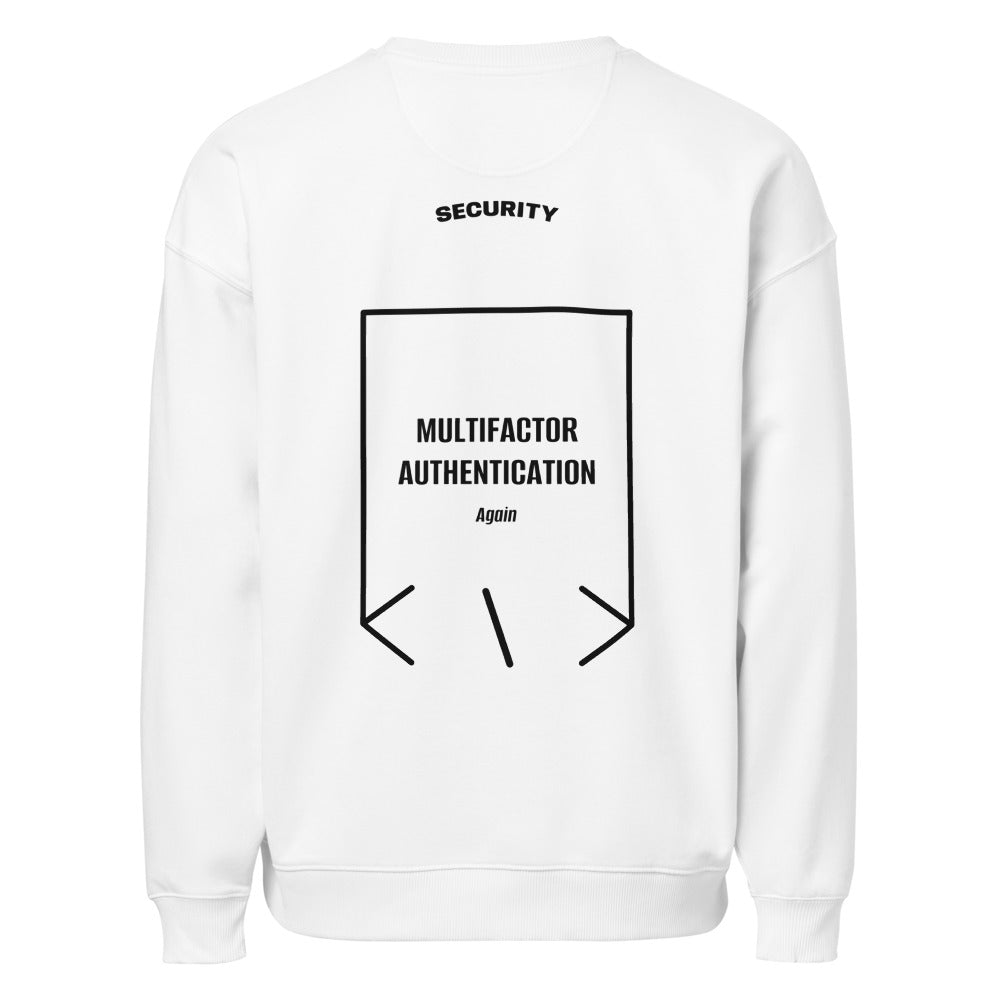 Multifactor Authentication — White Black back mockup