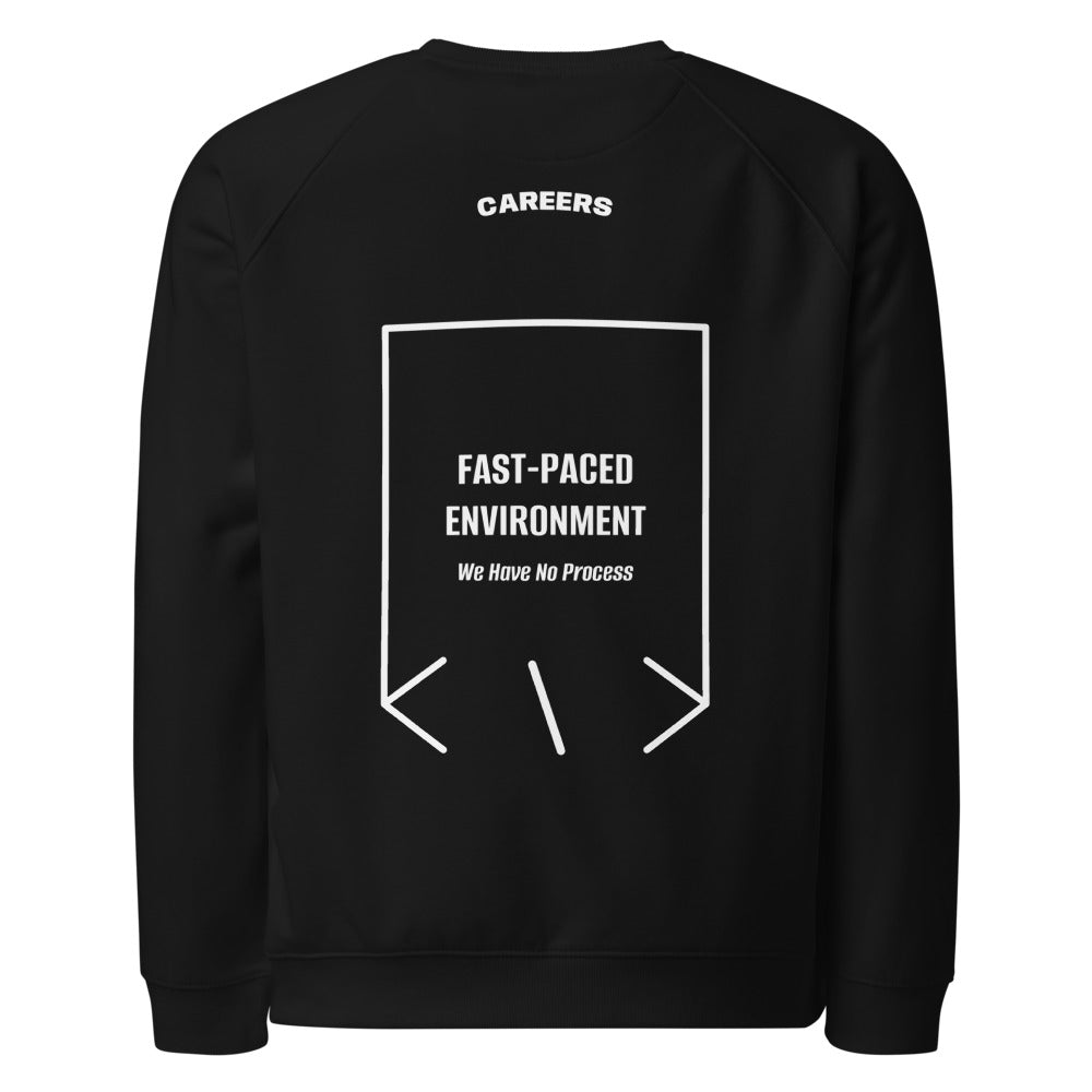 Fast-Paced Environment — Black White back mockup