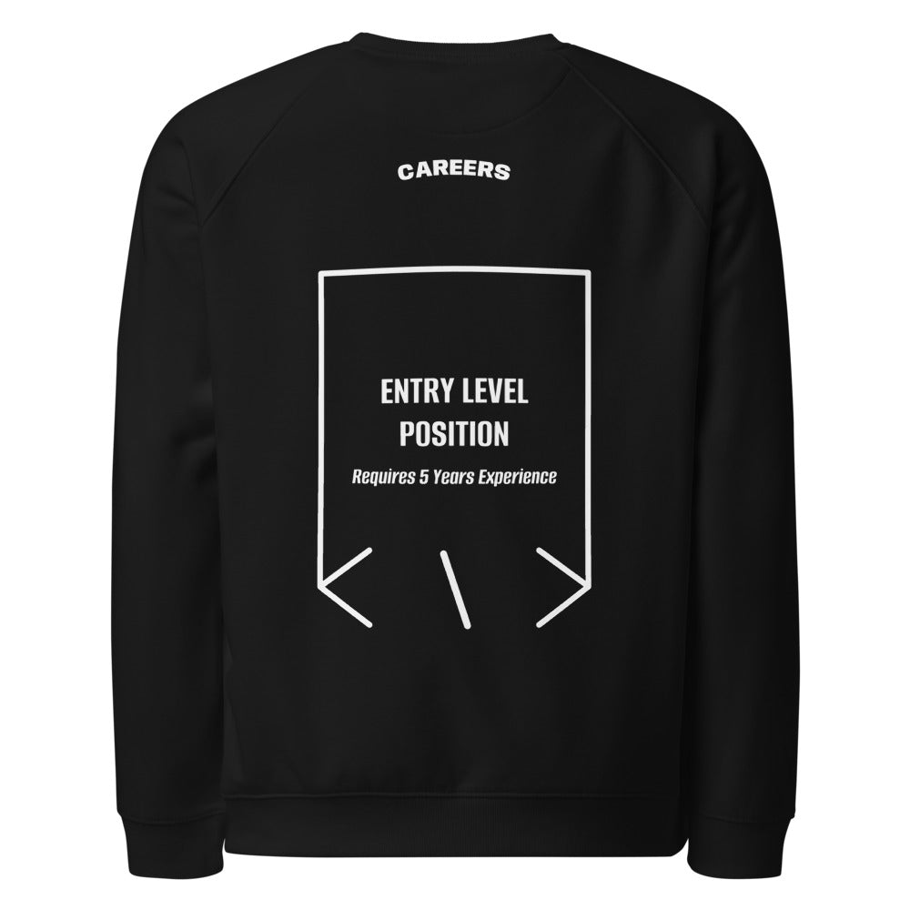 Entry Level Position — Black White back mockup