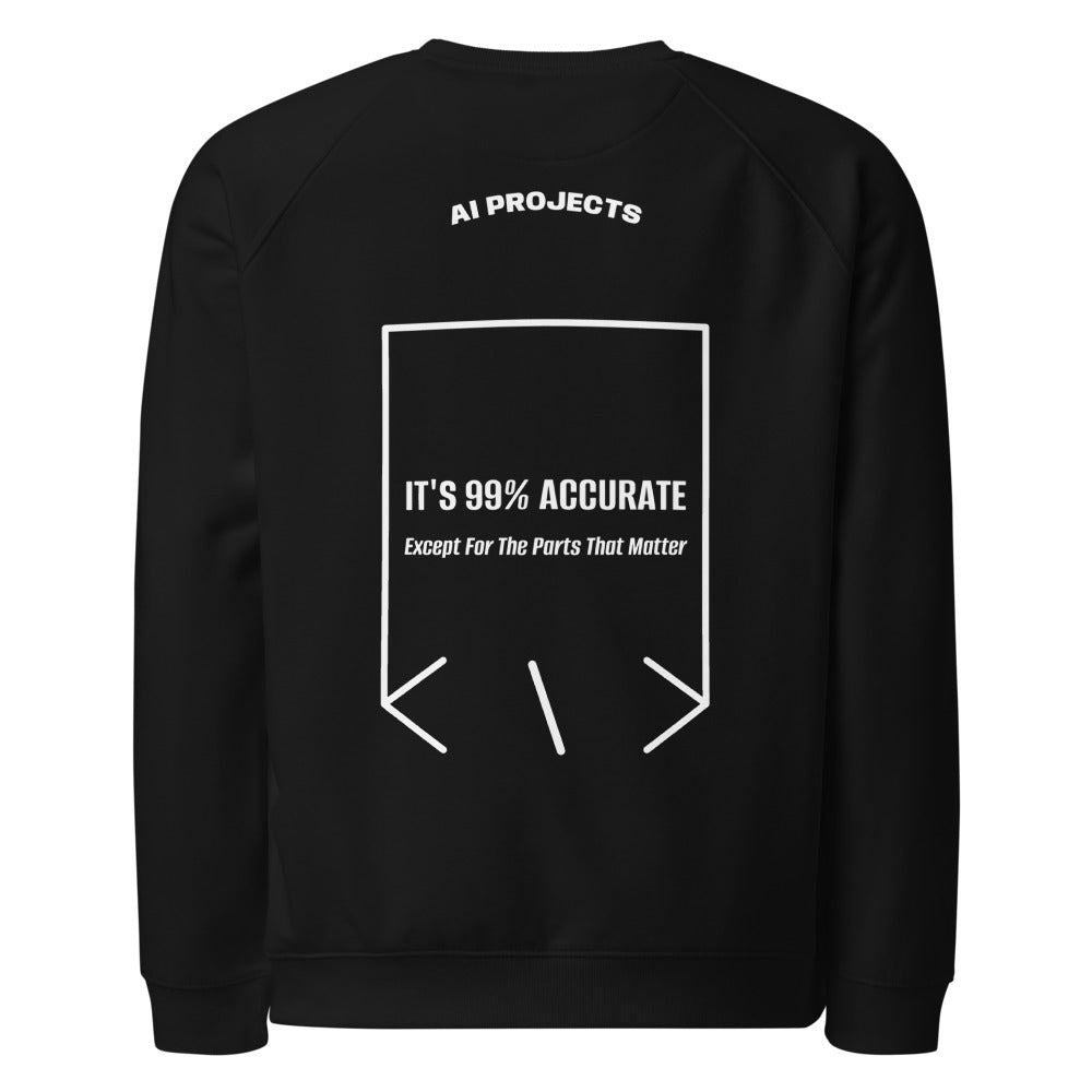 It's 99% Accurate — secondary back mockup