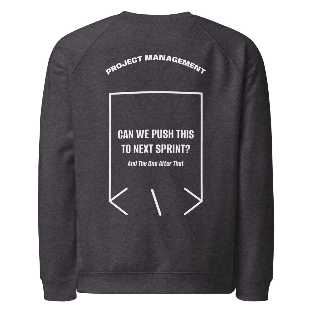 Can We Push This To Next Sprint? — secondary back mockup