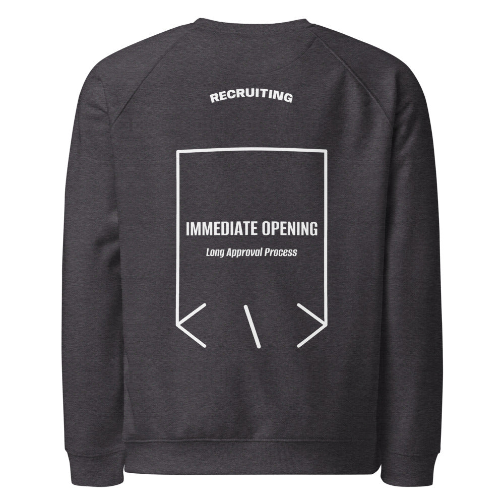 Immediate Opening — secondary back mockup