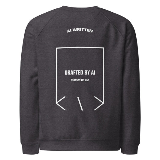Drafted By AI — secondary back mockup