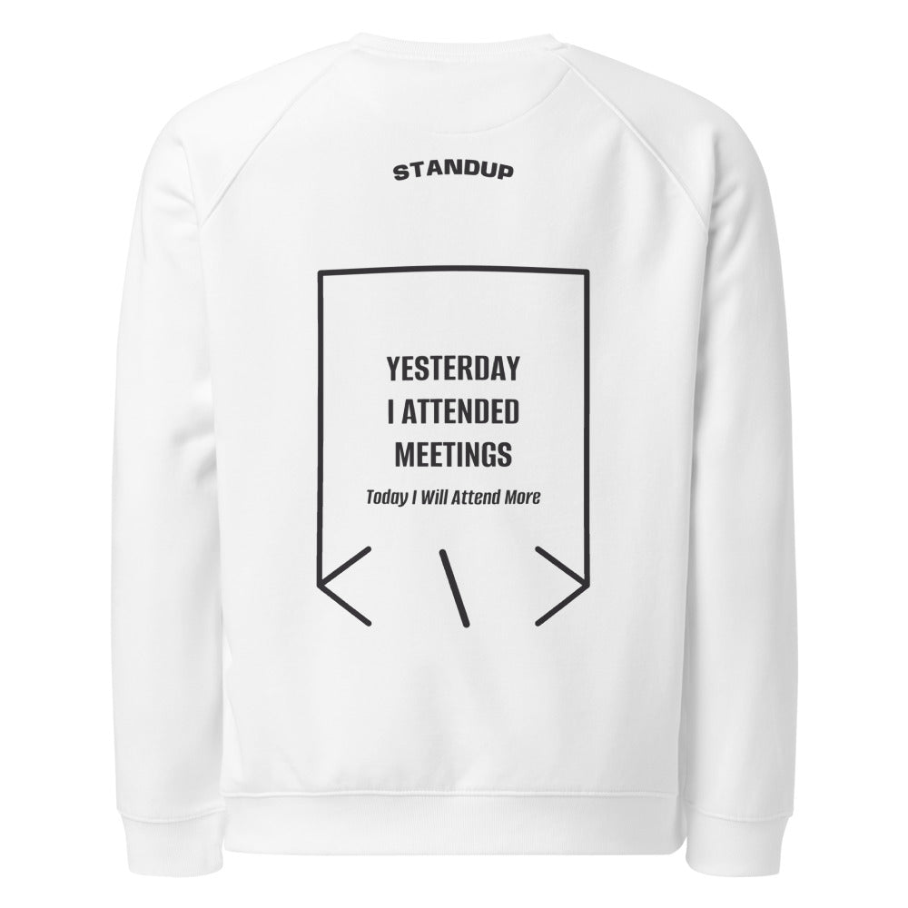 Yesterday I Attended Meetings — secondary back mockup
