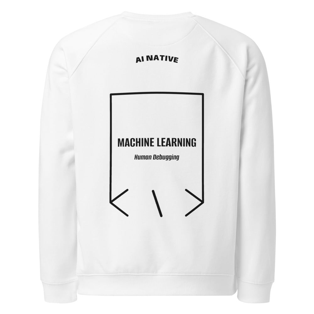 Machine Learning — White Black back mockup