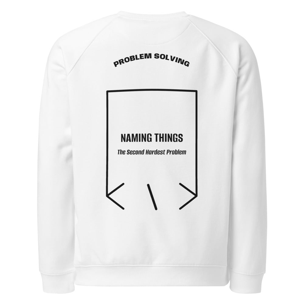 Naming Things — White Black back mockup