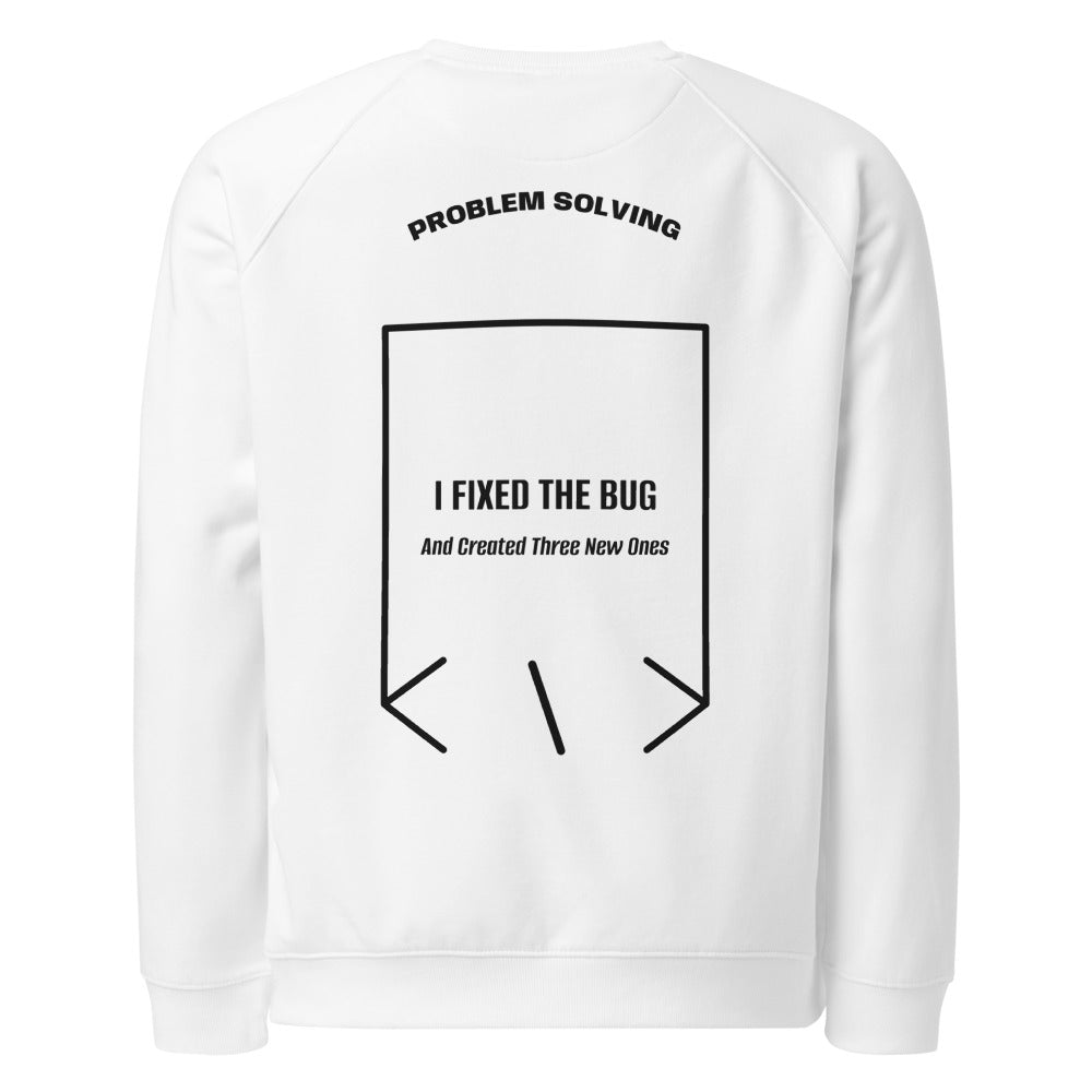 I Fixed The Bug — secondary back mockup
