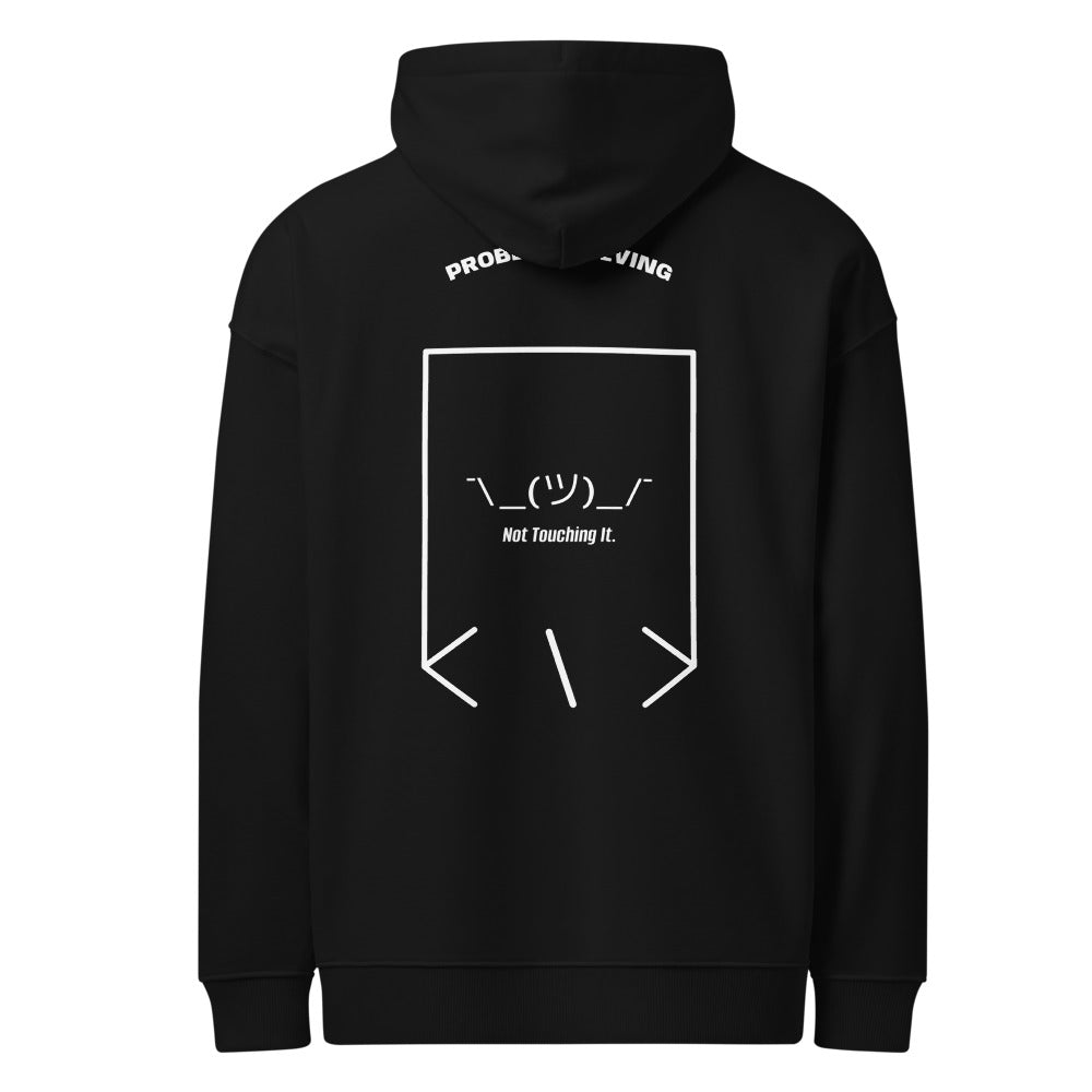 ¯\_(ツ)_/¯ — Black White back mockup