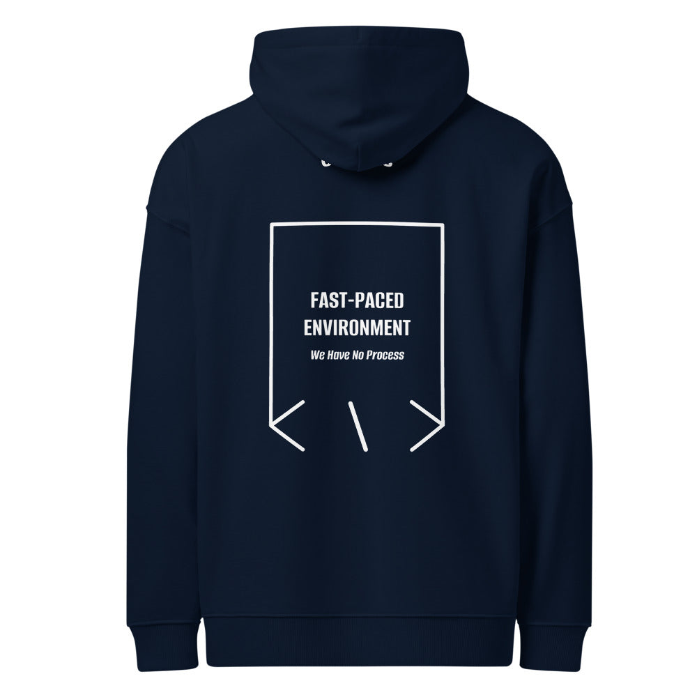 Fast-Paced Environment — French Navy White back mockup