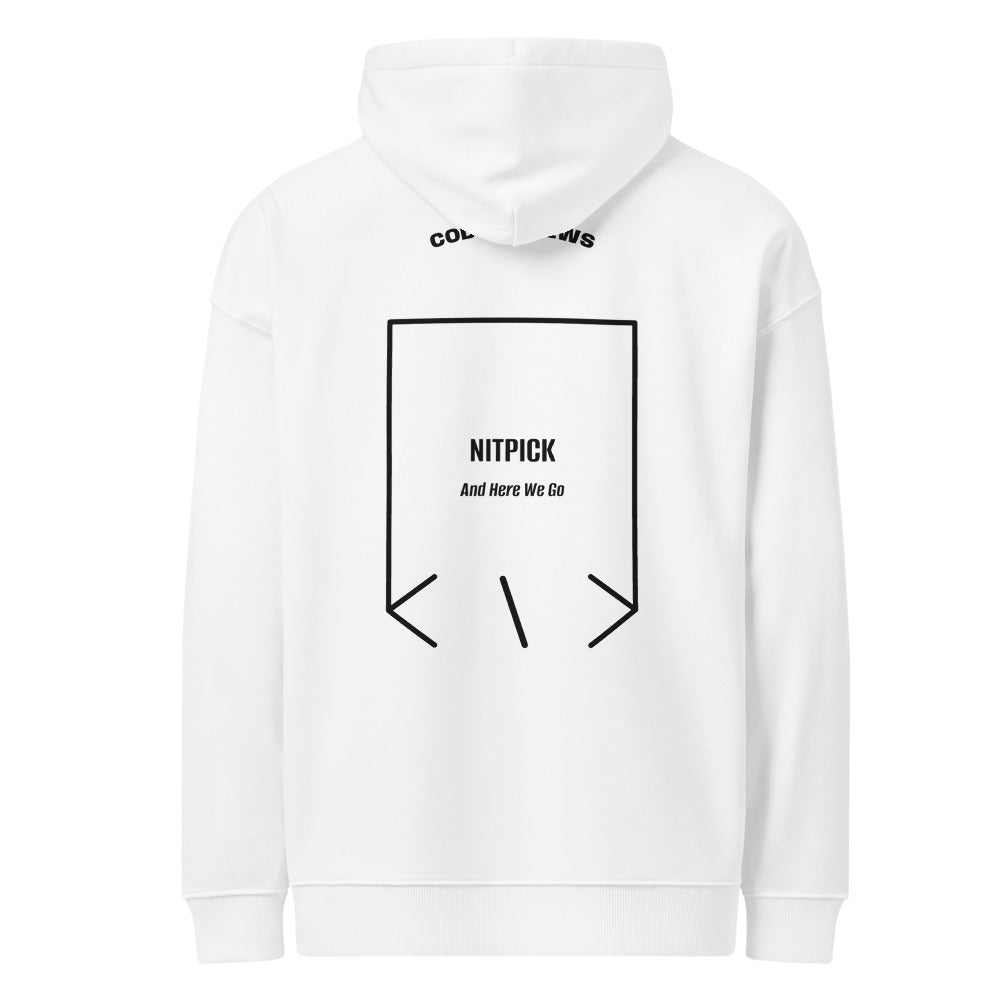 Nitpick — White Black back mockup