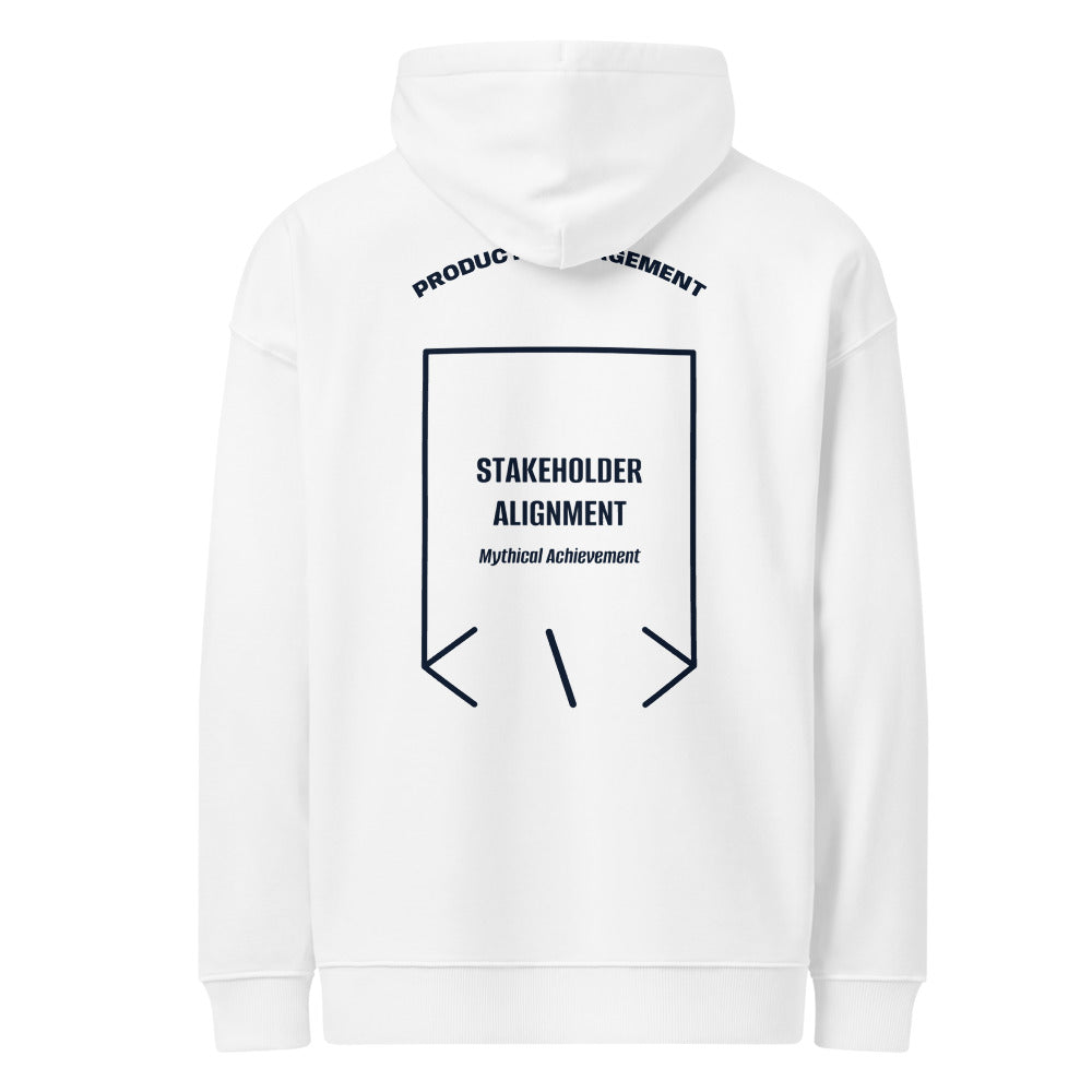 Stakeholder Alignment — White French Navy back mockup