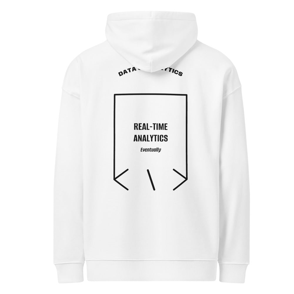 Real-Time Analytics — White Black back mockup