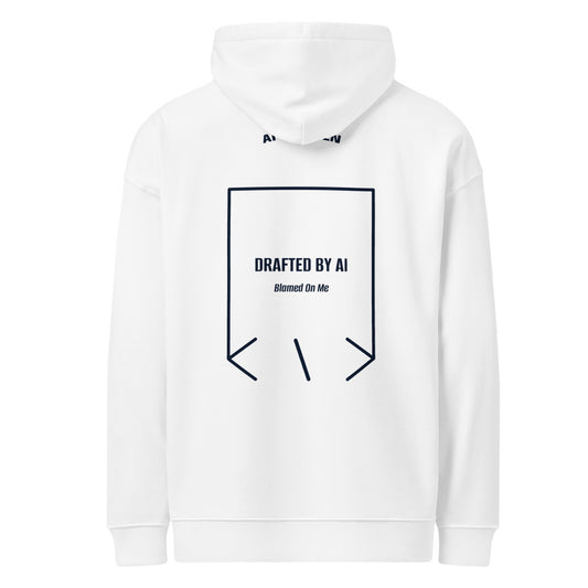 Drafted By AI — secondary back mockup