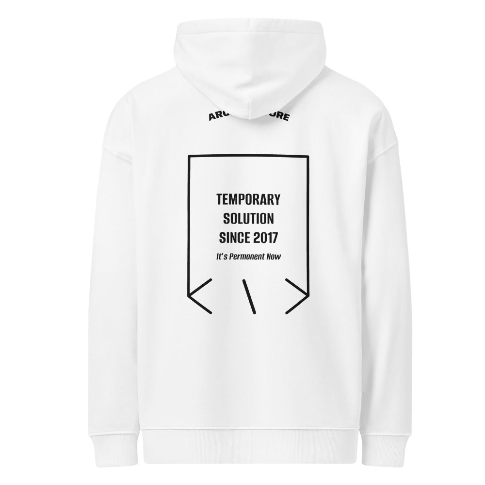 Temporary Solution Since 2017 — secondary back mockup