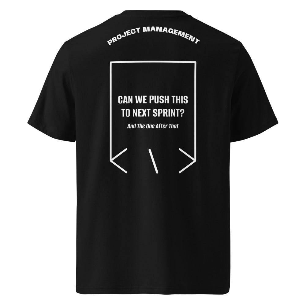 Can We Push This To Next Sprint? — Black White back mockup