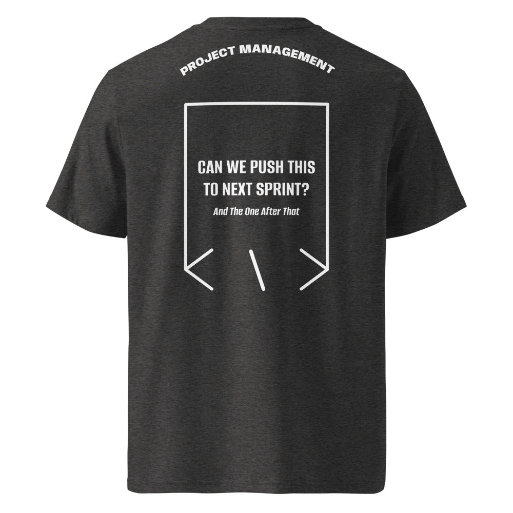 Can We Push This To Next Sprint? — Dark Heather Grey White back mockup