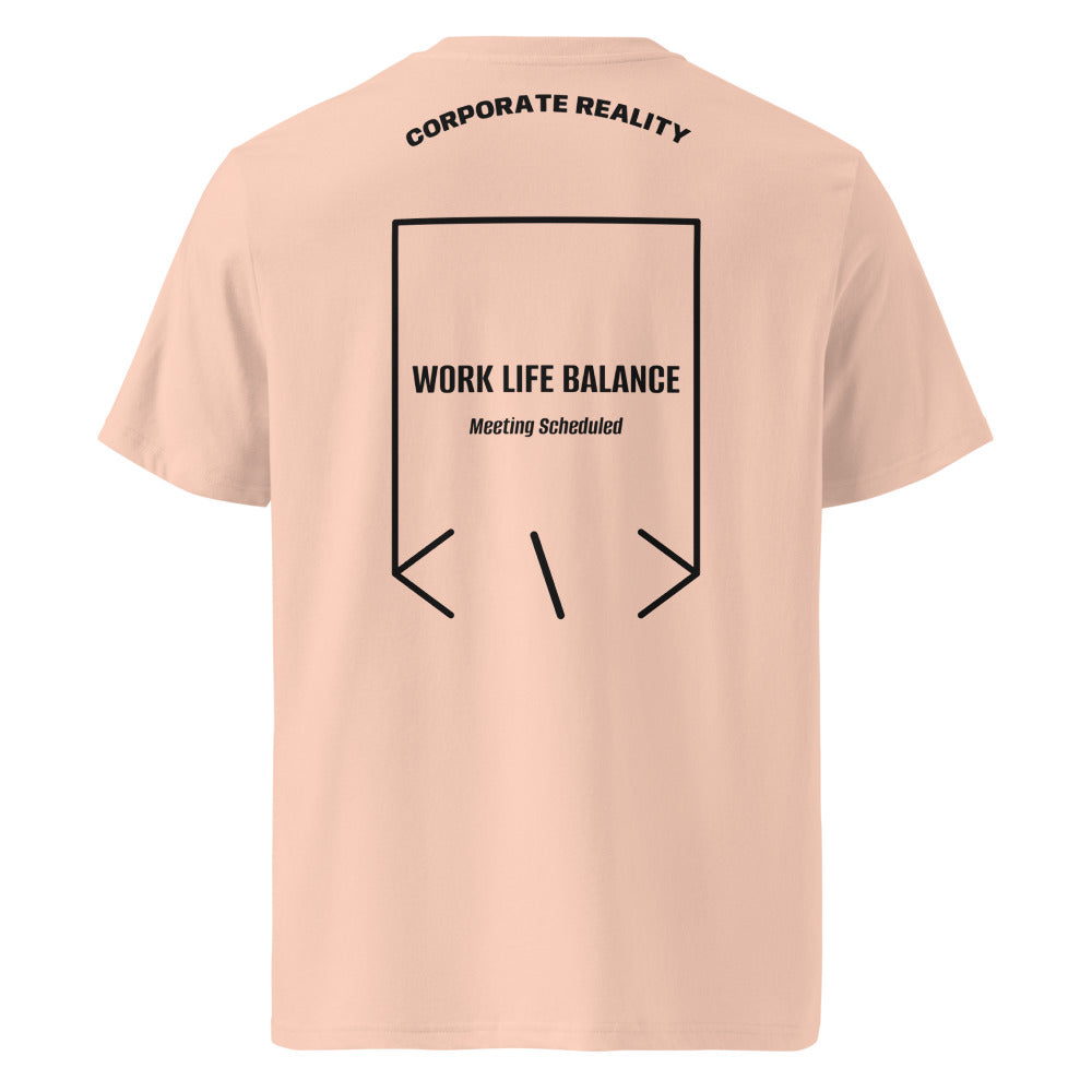 Work Life Balance — Fraiche Peche Black back mockup