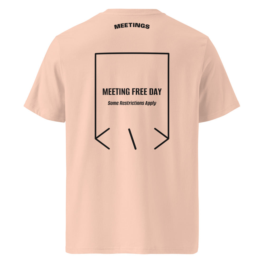 Meeting Free Day — Fraiche Peche Black back mockup