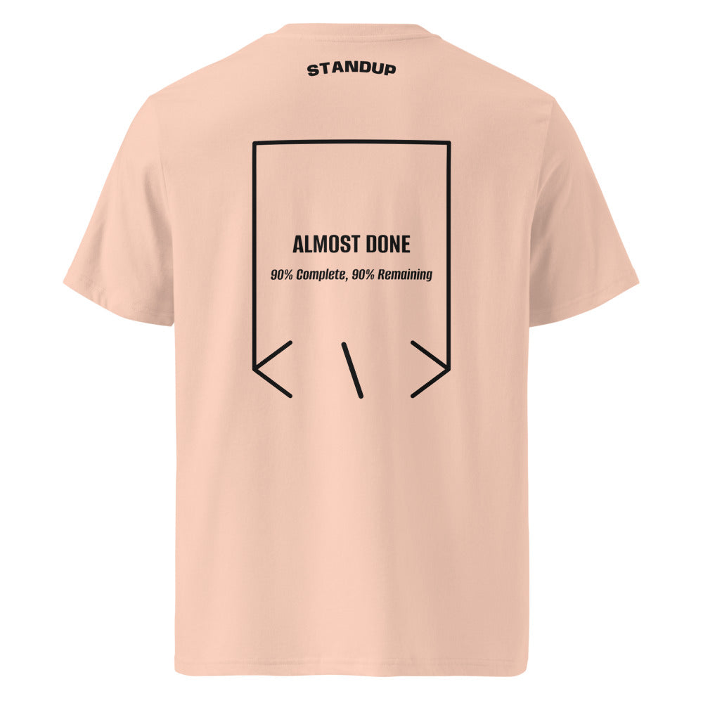 Almost Done — Fraiche Peche Black back mockup