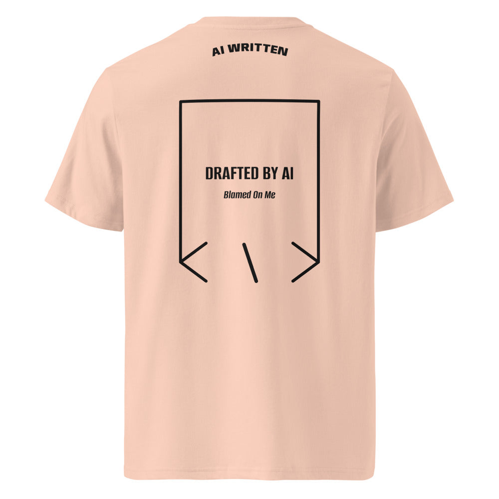 Drafted By AI — Fraiche Peche Black back mockup
