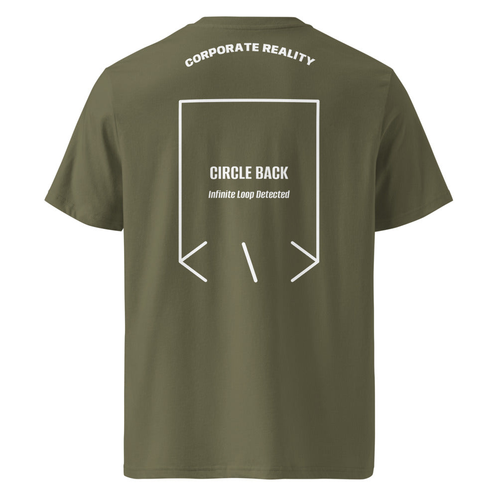 Circle Back — Khaki White back mockup
