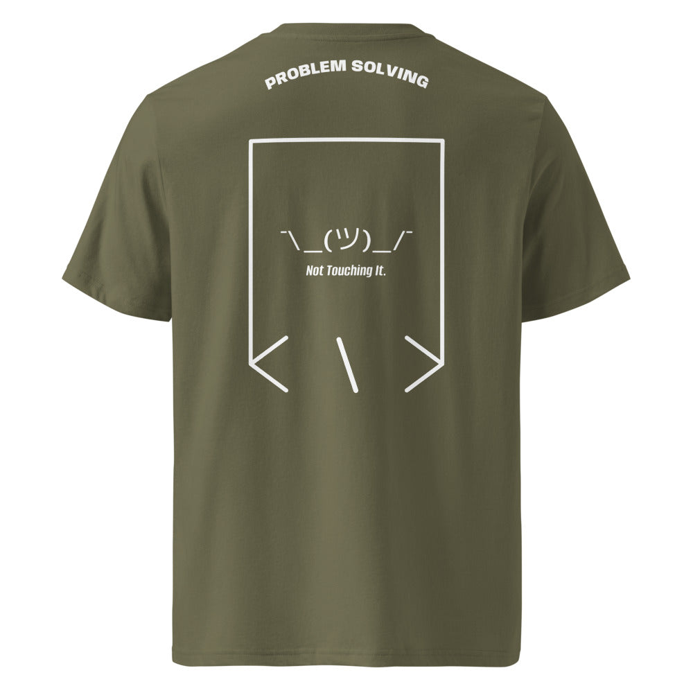 ¯\_(ツ)_/¯ — Khaki White back mockup