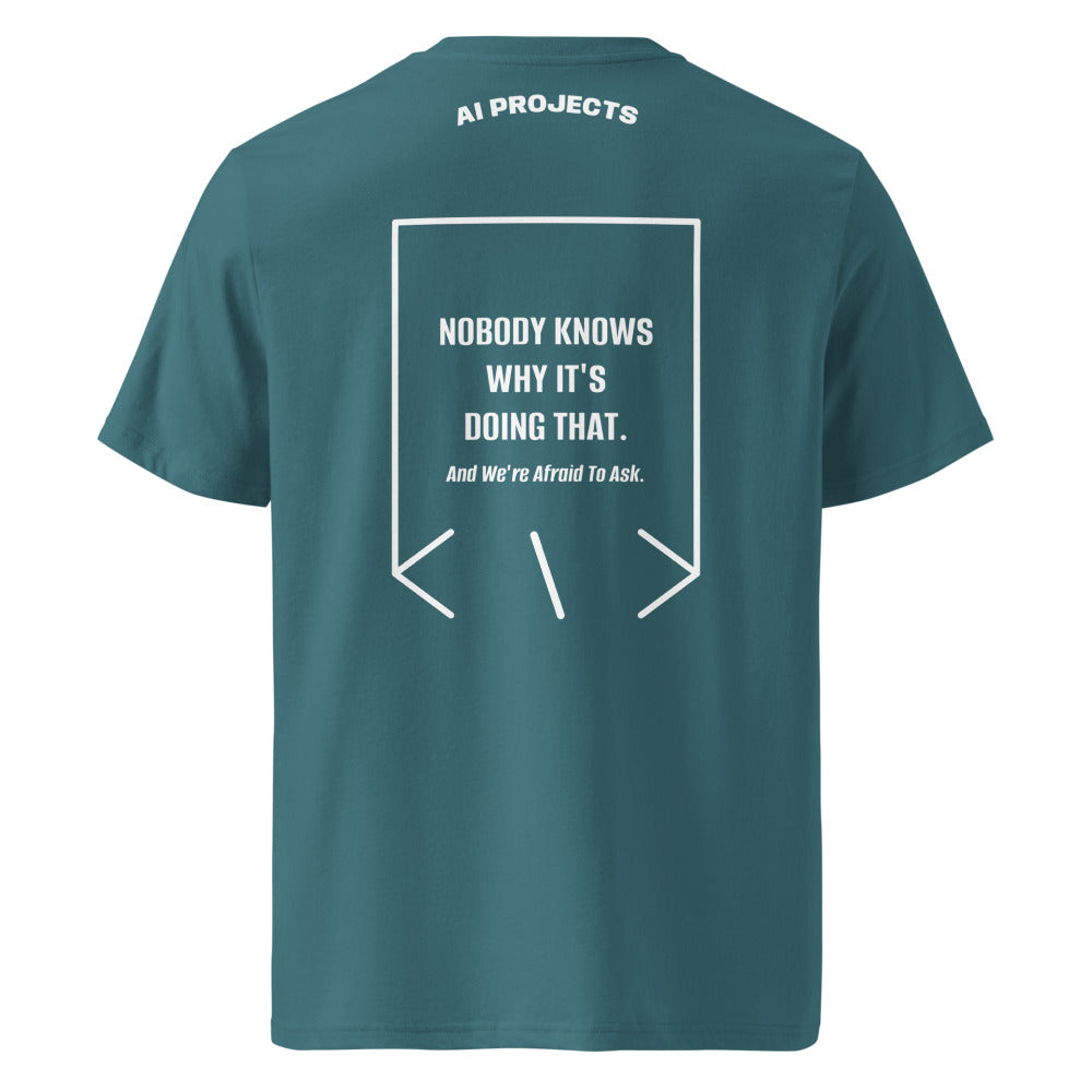Nobody Knows Why It's Doing That. — secondary back mockup