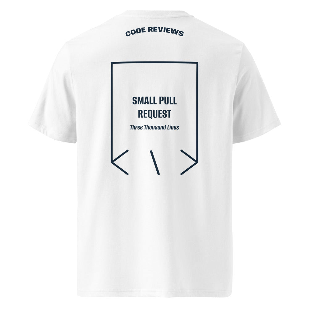 Small Pull Request — White French Navy back mockup