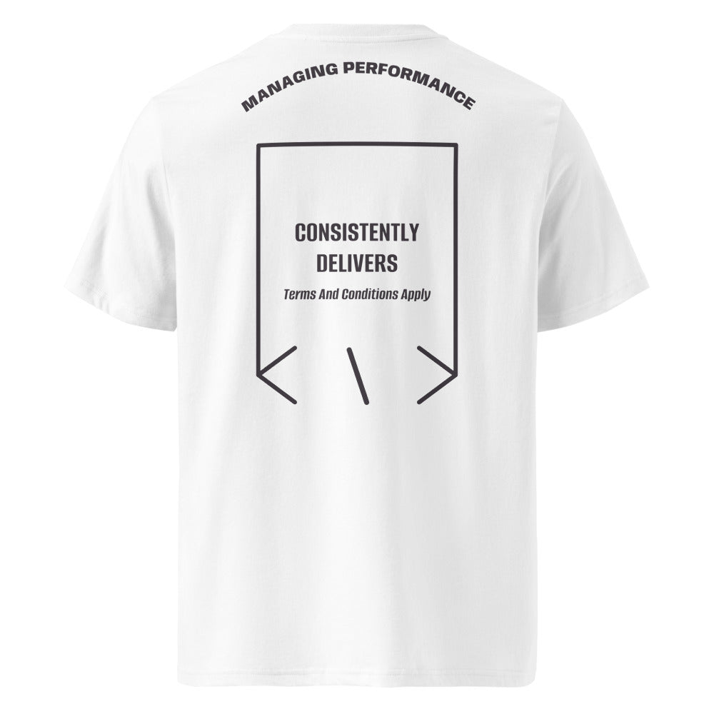Consistently Delivers — White Anthracite back mockup