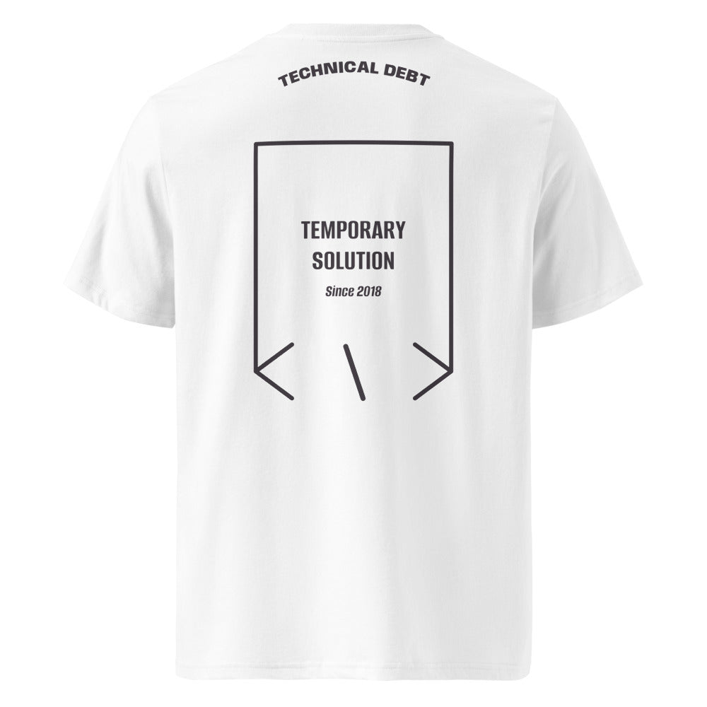 Temporary Solution — White Anthracite back mockup