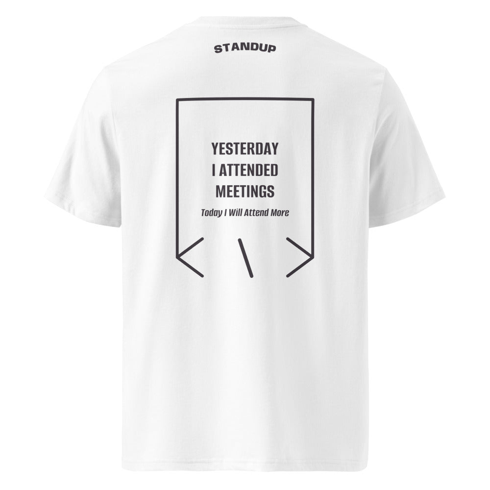 Yesterday I Attended Meetings — secondary back mockup