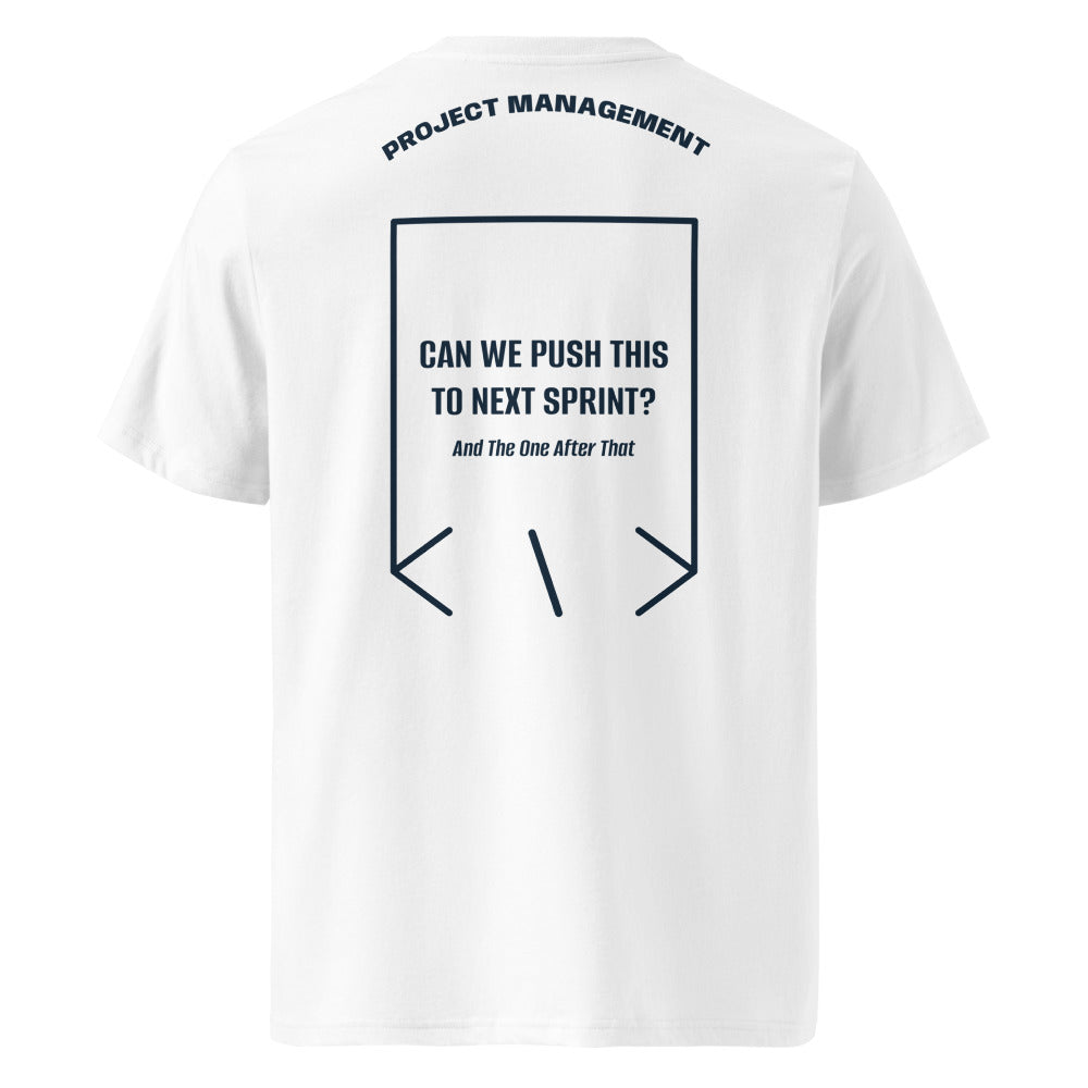 Can We Push This To Next Sprint? — White French Navy back mockup