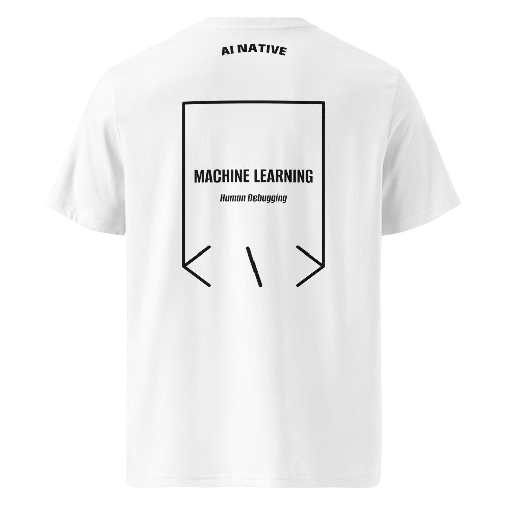 Machine Learning — White Black back mockup