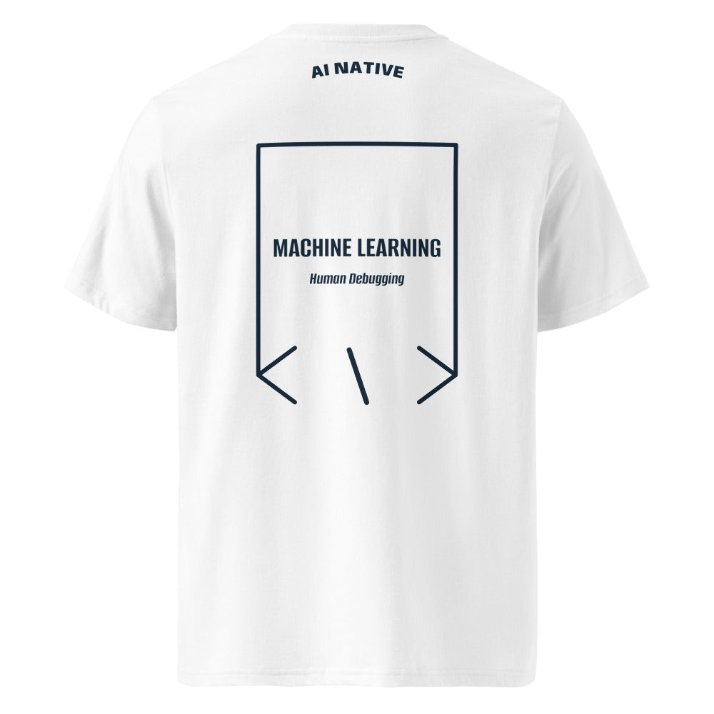 Machine Learning — White French Navy back mockup