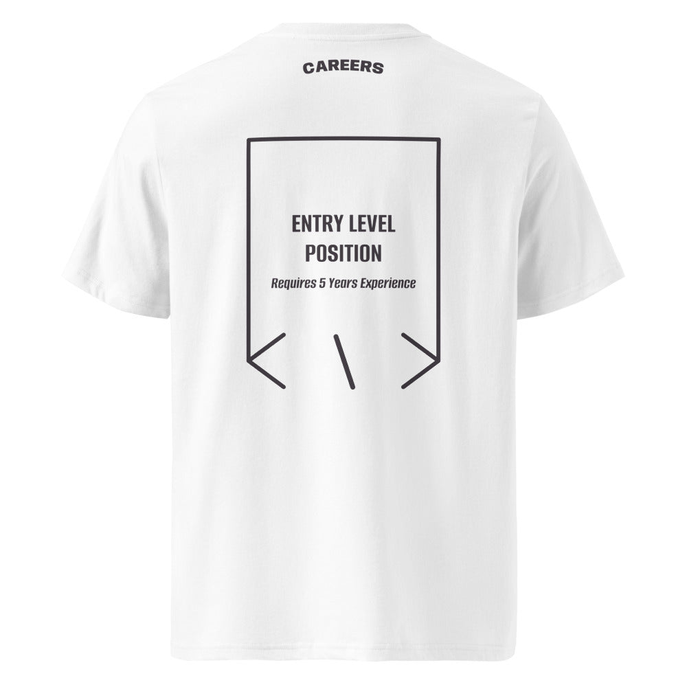 Entry Level Position — White Anthracite back mockup
