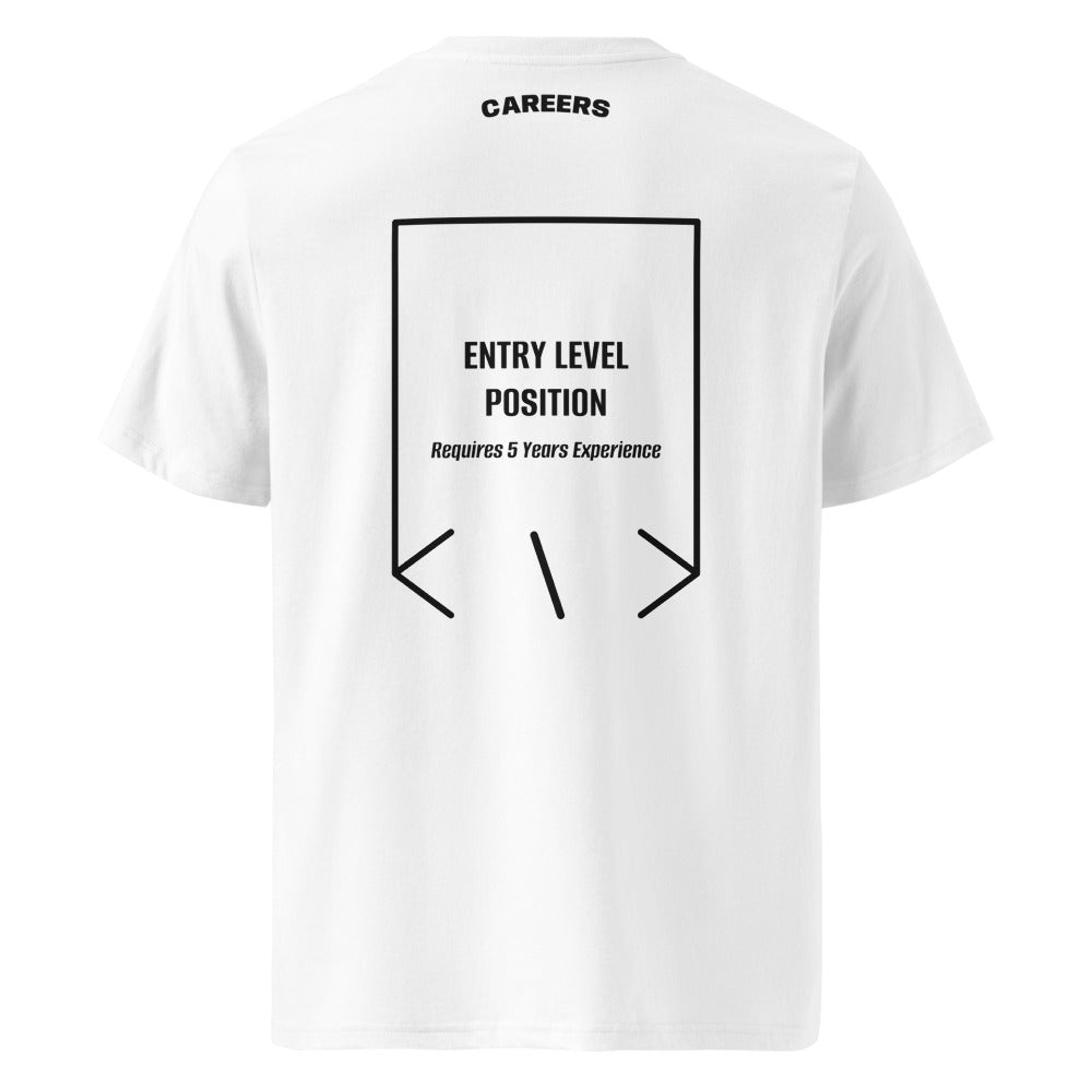 Entry Level Position — White Black back mockup