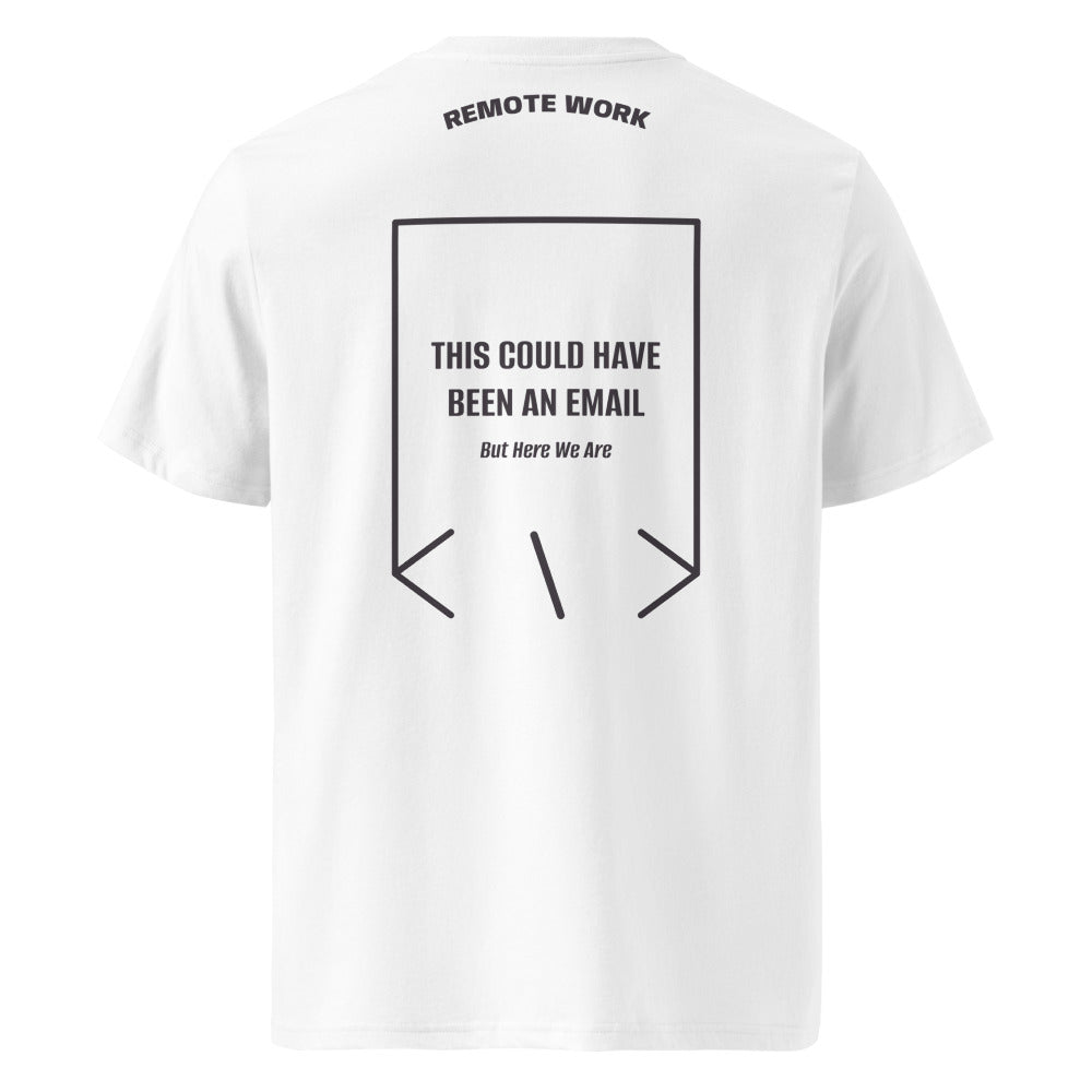 This Could Have Been An Email — White Anthracite back mockup